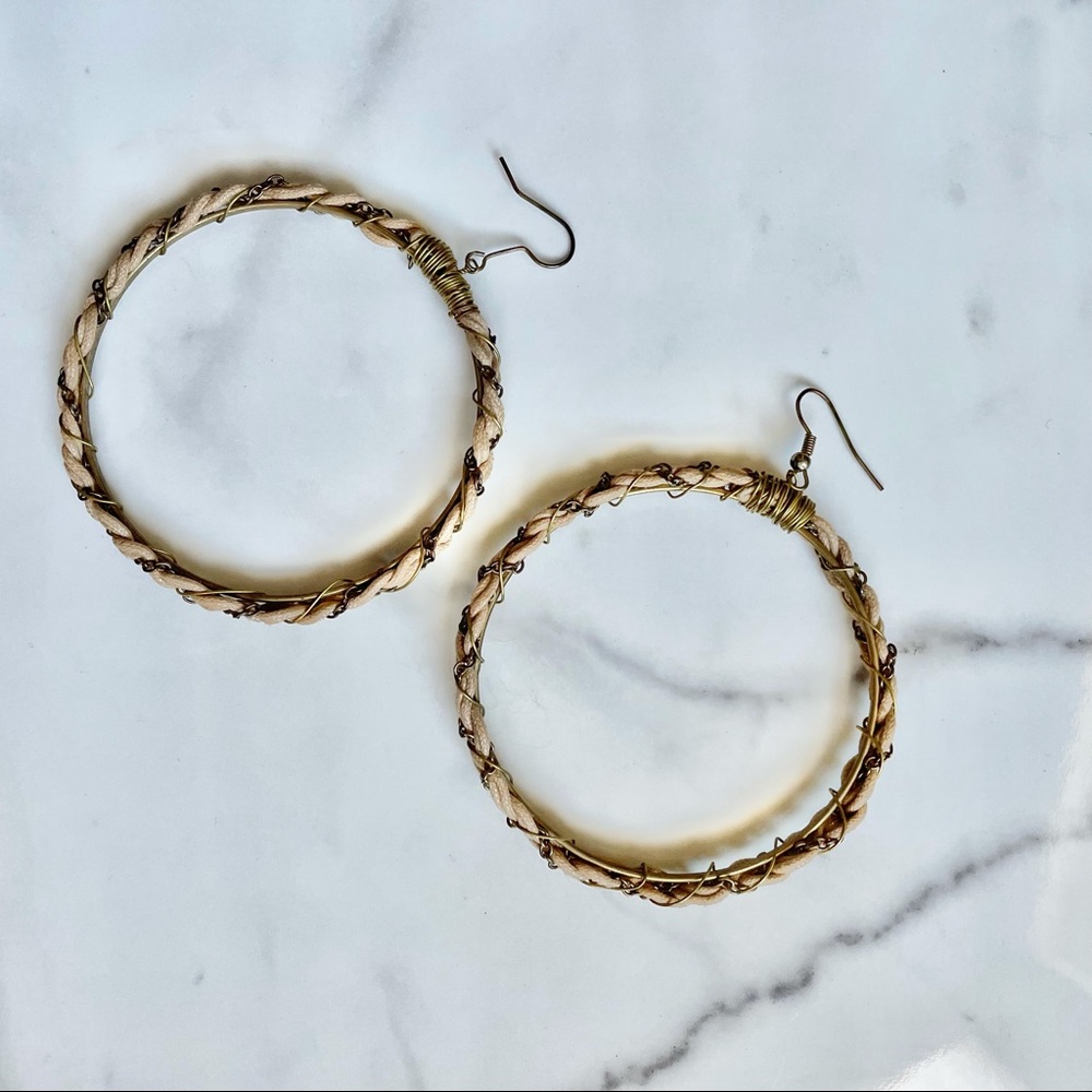 New anthropolgie hobo hoop loop earrings